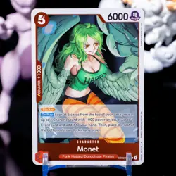 Monet EB03-010 Foil Extra Booster: One Piece Heroines Edition NM - Image 1