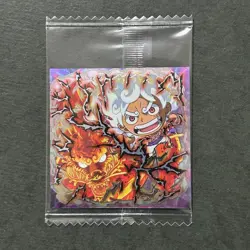 S4330 Luffy Nika Gear 5 SP SW13-08 Japanese One Piece Wafer Sticker Sealed J3 - Image 1