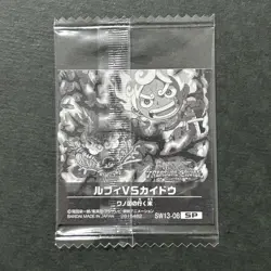 S4330 Luffy Nika Gear 5 SP SW13-08 Japanese One Piece Wafer Sticker Sealed J3 - Image 2