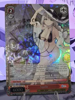 Weiss Schwarz Azur Lane Aquila SP (Gold Signature) (English) - Image 4