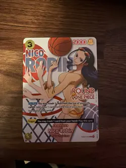 Nico Robin One Piece card game ROUND 1 Promo EB03-054 English - Image 1