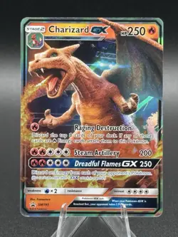 Pokemon TCG Charizard GX SM195 Detective Pikachu Promo Holo Card - Image 1