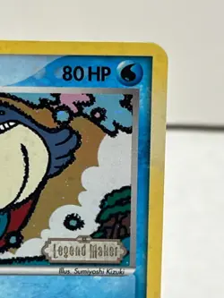 Pokemon TCG "Wailmer 69/92" Reverse Holo Card - NM - Legend Maker Stamped - Image 3