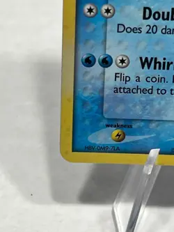 Pokemon TCG "Wailmer 69/92" Reverse Holo Card - NM - Legend Maker Stamped - Image 4