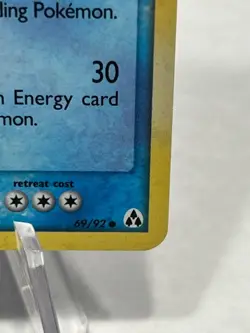 Pokemon TCG "Wailmer 69/92" Reverse Holo Card - NM - Legend Maker Stamped - Image 5
