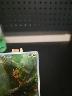 Pokemon Card Chespin #87 Chaos Rising Holo English - Image 3