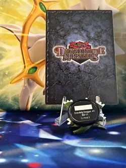 Yugioh Dungeon Dice Monsters DDM Crawling Dragon #1 Figure + Card B3-11 - Image 3