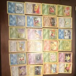 Nintendo Pokemon TCG 68-Card Lot Base Set 2 English Unlimited - Image 2