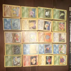 Nintendo Pokemon TCG 68-Card Lot Base Set 2 English Unlimited - Image 3