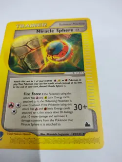 MINT Miracle Sphere Alpha - 129/144 Skyridge Set E-Series - Pokemon Card - Image 1