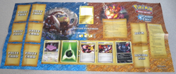 2010 Pokemon Card Bundle Lot of 96 cards with Verdant Frost Theme Deck Playmat - Image 1