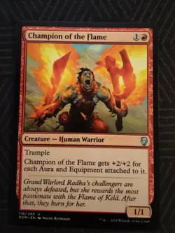 mtg champion of the flame dominaria - Image 1