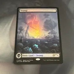 MagicCon Las Vegas 2025 Secret Lair FOIL Promo Swamp NM 0033 by John Avon - Image 1