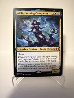 Alela, Cunning Conqueror - Commander: Wilds of Eldraine (WOC) - Image 1