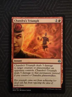 mtg chandra's triumph war of the spark - Image 1
