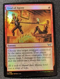 Trial Of Agony - Foil - DSK - MTG - EN - NM - 0159 - Image 1