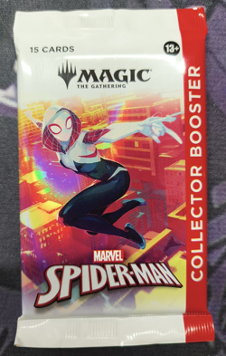 (3) Magic The Gathering Spiderman Collector Booster Packs - Image 2