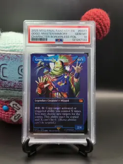 Gogo, Master of Mimicry - #377 - Borderless Foil - Final Fantasy - FIN - PSA 10 - Image 1