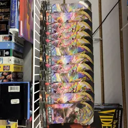 Pokemon TCG Sword and Shield Rebel Clash Sleeved Booster Pack X12 - Image 1