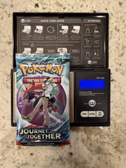 VERY HEAVY!! (22.25g) Pokemon Journey Together – Factory Sealed Booster Pack - Image 1