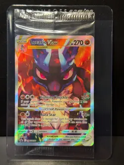 Lucario VSTAR SWSH291 SWSH Black Star Promo Crown Zenith GG Sealed Pokemon Card - Image 1