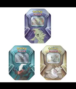 Pokemon Triple Whammy Tin Set of 3 - Tyranitar, Slaking, Darkrai Factory Sealed - Image 1