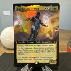 Cosmic Spider-Man (Extended Art) Marvel's Spider-Man Foil - Image 1