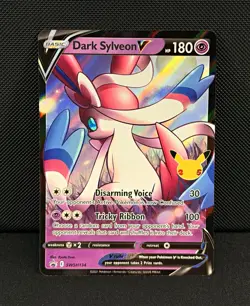 Pokemon TCG Dark Sylveon V SWSH134 Sword Shield Promo English NM - Image 1