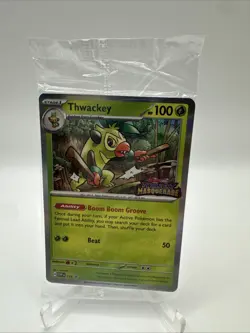 Sealed STAFF Scarlet Violet Twilight Masquerade Promo Prerelease Pack 4 Pokemon - Image 1