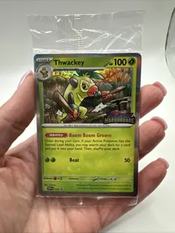 Sealed STAFF Scarlet Violet Twilight Masquerade Promo Prerelease Pack 4 Pokemon - Image 4