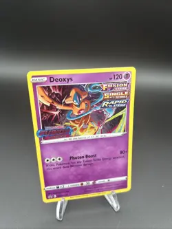 Deoxys - SWSH170 - Pokemon Sword & Shield Promo PreRelease Holo Rare Card NM - Image 1