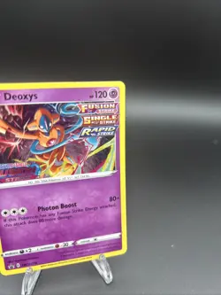 Deoxys - SWSH170 - Pokemon Sword & Shield Promo PreRelease Holo Rare Card NM - Image 3