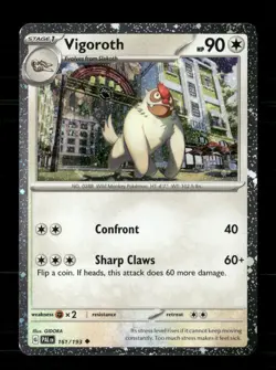 Vigoroth (Cosmos Holo) 161/193 Holo Miscellaneous Cards & Products NM/M Pokemon - Image 1