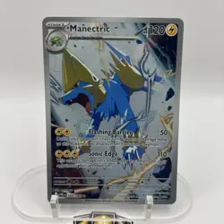 Manectric 089/084 ME Pitch Black Holo Full Art Illustration Rare Pokemon NM-MT - Image 2