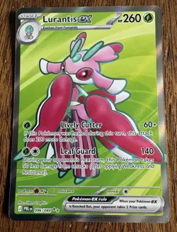 Pokemon TCG Pitch Black Lurantis EX Full Art Ultra Rare #96/84 - Image 1