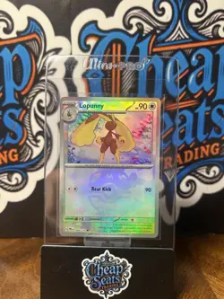 Pokemon Lopunny Prismatic Evolutions Megaball 84/131 Holo Pack Fresh - Image 1