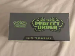 Mega Evolution Perfect Order Pokemon TCG Elite Trainer Box ETB New & Sealed - Image 4