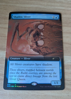 MTG Shadow Sliver Secret Lair NM FOIL - Image 1