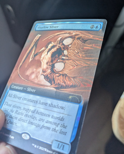 MTG Shadow Sliver Secret Lair NM FOIL - Image 2