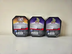 Pokemon TCG Triple Whammy Tin Lot of 3 - Sealed - Tyranitar Tyranitar Slaking - Image 2