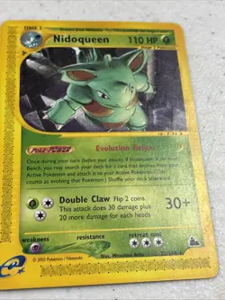 Nidoqueen 22/144 Regular Rare Skyridge 2003 Pokemon English - Image 3