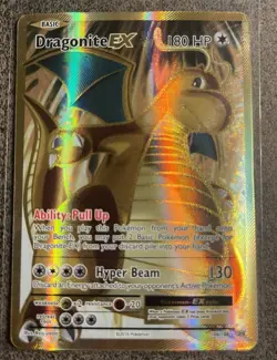 Pokemon Dragonite EX (Full Art) 106/108 XY Evolutions Holo - Image 1