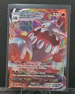 Pokemon 026/189 HEATRAN Vmax Ultra Rare Astral Radiance Full Art ✨NM/MT - Image 1