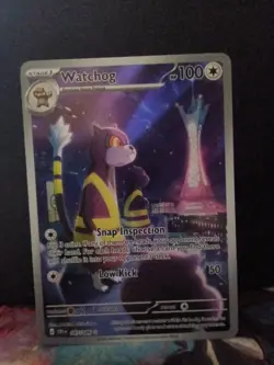 Watchog 97/86 Illustration Rare Pokemon Chaos Rising ME04 - Image 1