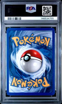 Slowking #H22 Holo Rare Swirl 2003 Pokemon Aquapolis PSA 8 - Image 2