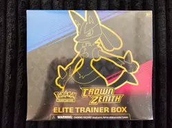 Pokemon TCG Crown Zenith Elite Trainer Box ETB Factory Sealed - Image 1