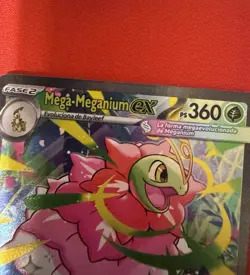Pokemon Mega-Meganium EX 272 Ascended Heroes-LA Spanish Spec Illustration Rare - Image 5