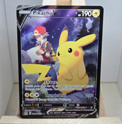Pikachu V TG16/TG30 Lost Origin Holo Ultra Rare Eng - Image 1