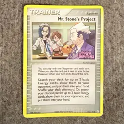 Pokemon TCG Mr. Stone's Project 88/110 Holon Phantoms Holo Stamped - Image 1
