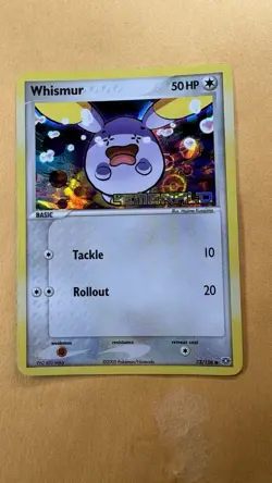 Pokemon Whismur Reverse Holo Ex Emerald 73/106 - NM - Image 1